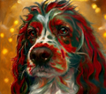 Oneiric Christmas Cocker Spaniel