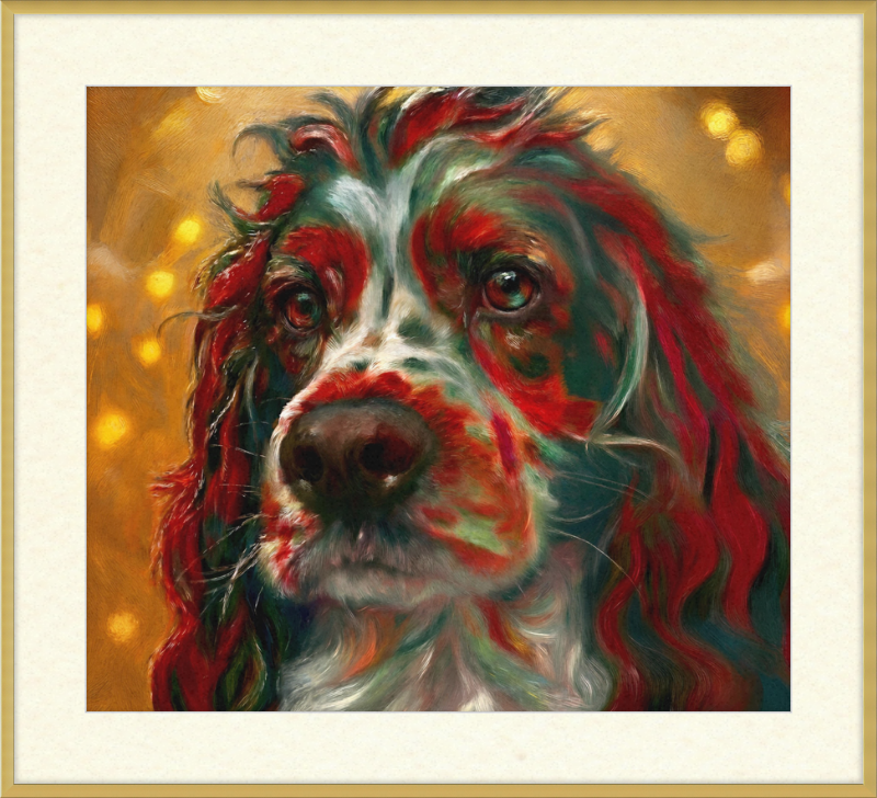 Oneiric Christmas Cocker Spaniel