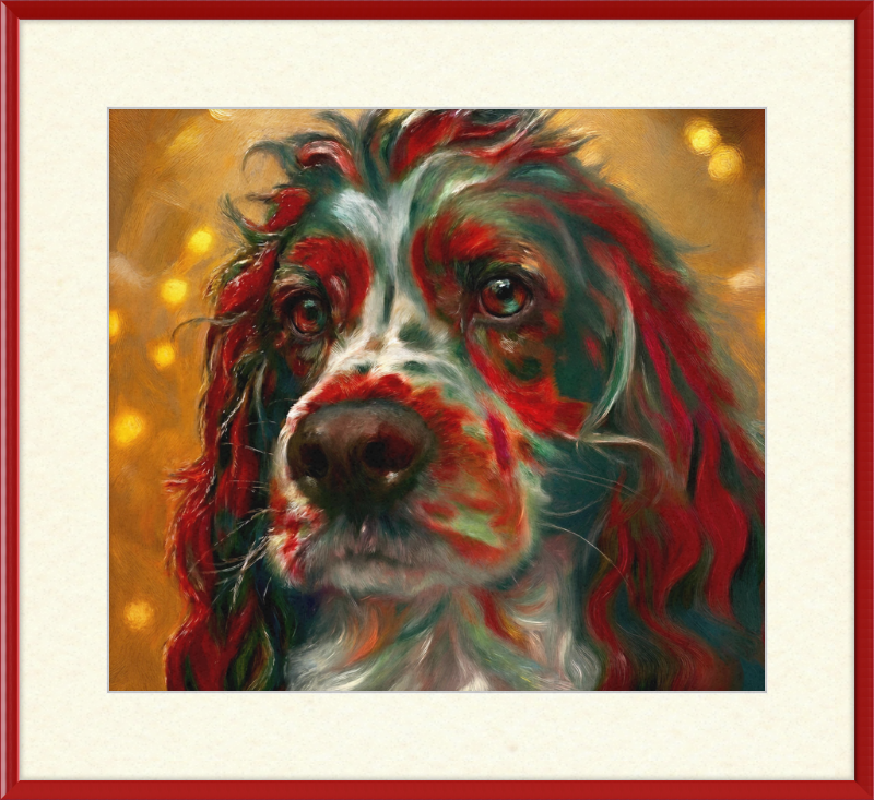 Oneiric Christmas Cocker Spaniel