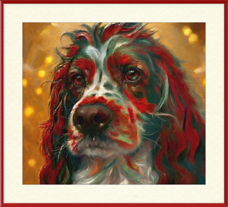 Oneiric Christmas Cocker Spaniel